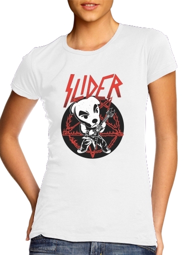  Slider King Metal Animal Cross para Camiseta Mujer