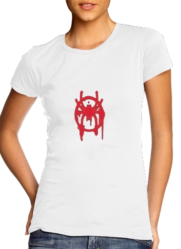  Spider Verse Miles Morales para Camiseta Mujer