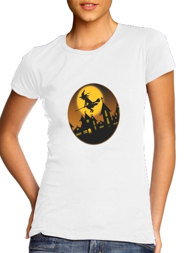  Spooky Halloween 2 para Camiseta Mujer