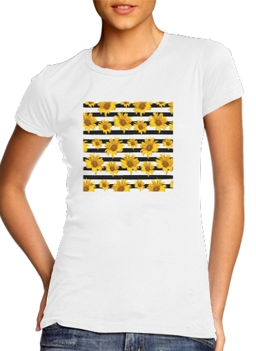  Sunflower Name para Camiseta Mujer