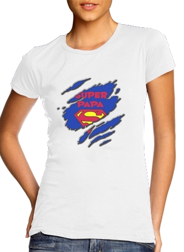  Super PAPA para Camiseta Mujer