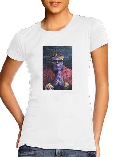  Thanos mashup Notorious BIG para Camiseta Mujer