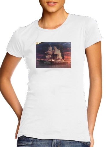  Titanic Fanart Collage para Camiseta Mujer