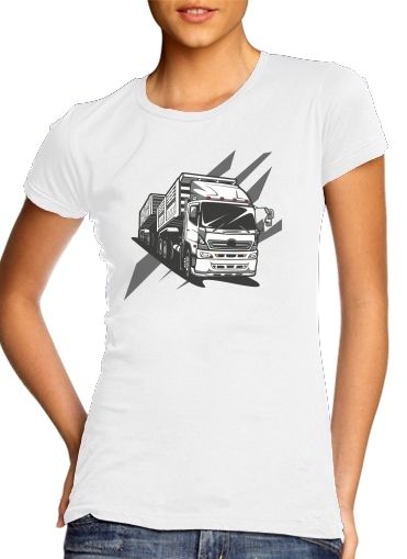  Truck Racing para Camiseta Mujer