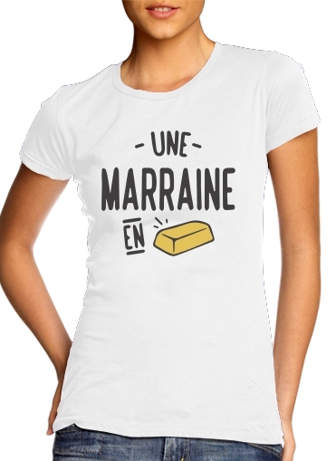  Une marraine en or para Camiseta Mujer