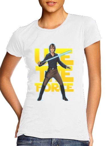  Use the force para Camiseta Mujer