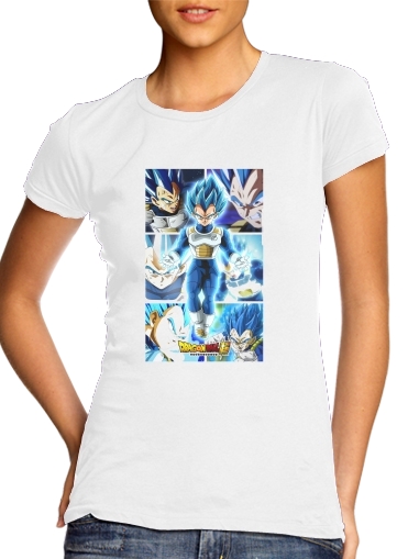  Vegeta SSJ Blue para Camiseta Mujer