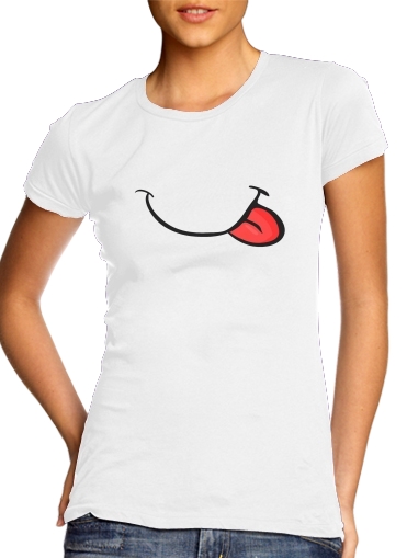 Yum mouth para Camiseta Mujer