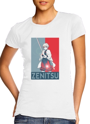  Zenitsu Propaganda para Camiseta Mujer