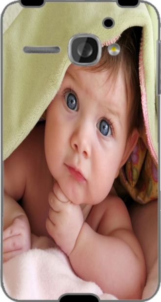 Cuero Alcatel One Touch Star con imágenes baby