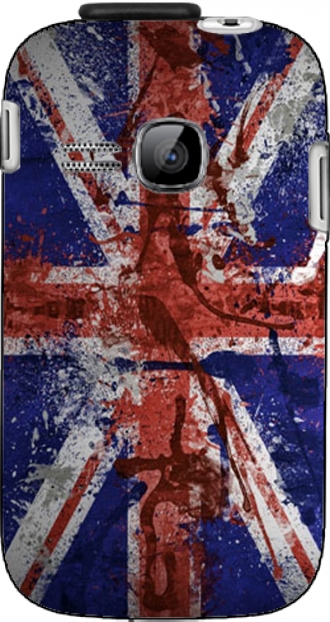 Cuero Samsung Galaxy Fame Lite S6790 con imágenes flag