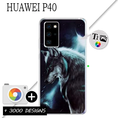 Carcasa Huawei P40 con imágenes