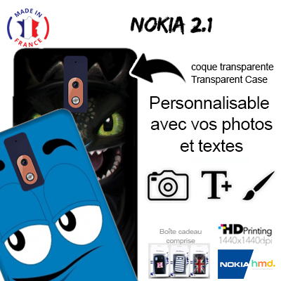 Carcasa Nokia 2.1 con imágenes