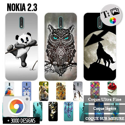 Carcasa Nokia 2.3 con imágenes