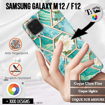 Carcasa Samsung Galaxy M12 / F12 con imágenes