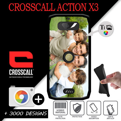 Silicona Crosscall Action X3 con imágenes