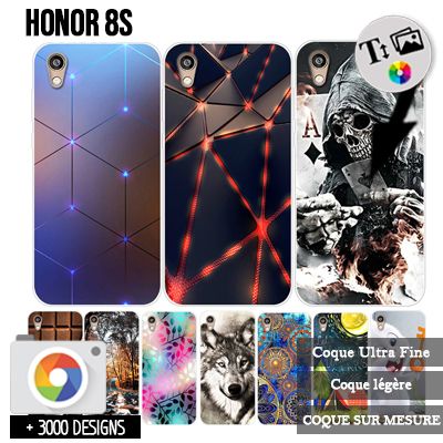 Carcasa Honor 8s con imágenes