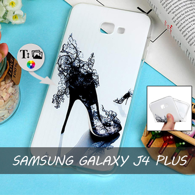 Silicona Samsung Galaxy J4+ con imágenes