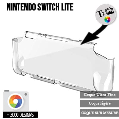 Carcasa Nintendo Switch Lite con imágenes