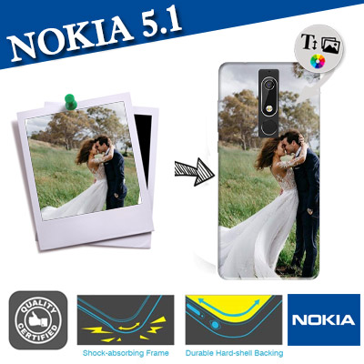 Carcasa Nokia 5.1 con imágenes