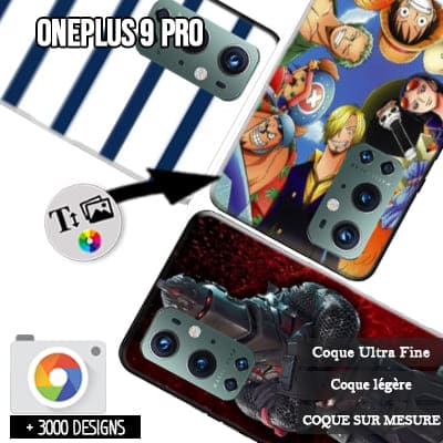 Carcasa OnePlus 9 Pro con imágenes