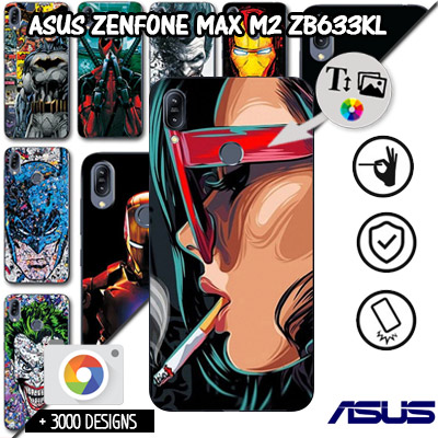 Carcasa Asus Zenfone Max M2 ZB633KL con imágenes