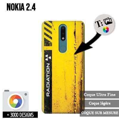 Carcasa Nokia 2.4 con imágenes