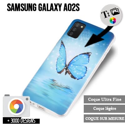 Silicona Samsung Galaxy A02s con imágenes