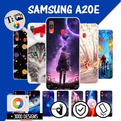 Carcasa Samsung Galaxy A20E / A10E con imágenes