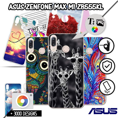 Carcasa Asus ZenFone Max M1 (ZB555KL) con imágenes