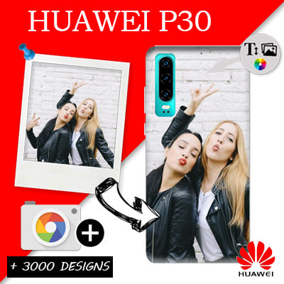 Carcasa Huawei P30 con imágenes