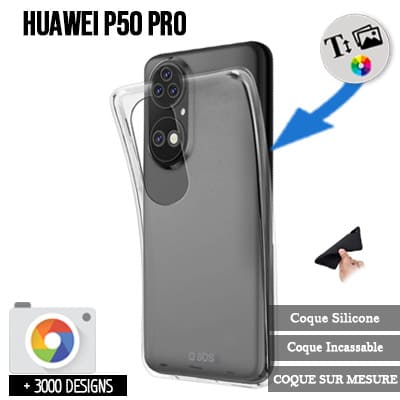 Silicona HUAWEI P50 Pro con imágenes
