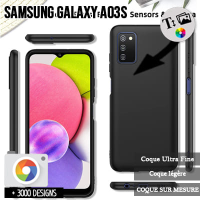 Carcasa Samsung Galaxy A03s con imágenes