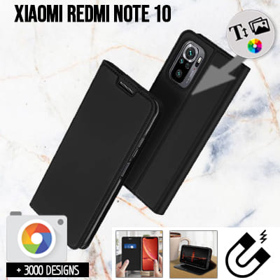 Funda Cartera Xiaomi Redmi Note 10 4G / Xiaomi Redmi Note 10S con imágenes