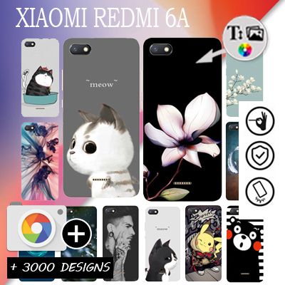 Carcasa Xiaomi Redmi 6A con imágenes