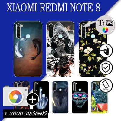 Carcasa Xiaomi Redmi note 8 con imágenes