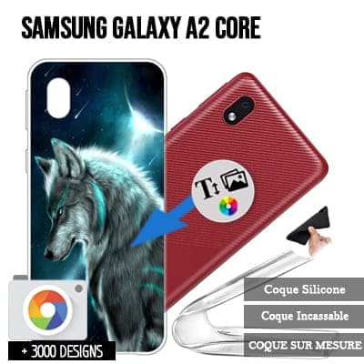Silicona Samsung Galaxy A01 Core / M01 Core con imágenes