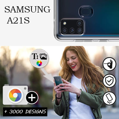 Carcasa Samsung Galaxy A21s con imágenes