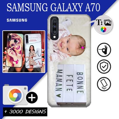 Carcasa Samsung Galaxy A70 con imágenes