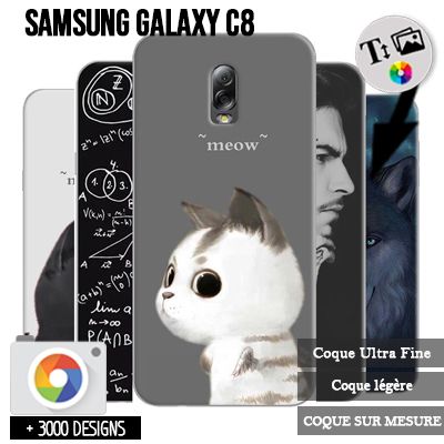 Carcasa Samsung Galaxy C8 con imágenes