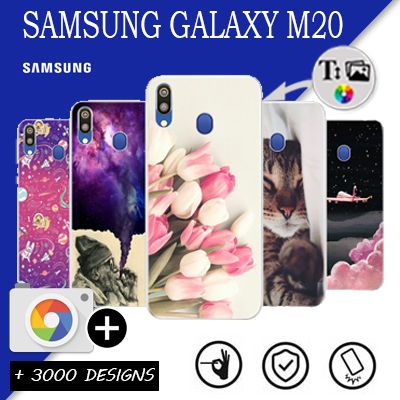 Carcasa Samsung Galaxy M20 con imágenes