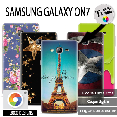 Carcasa Samsung Galaxy On7 con imágenes