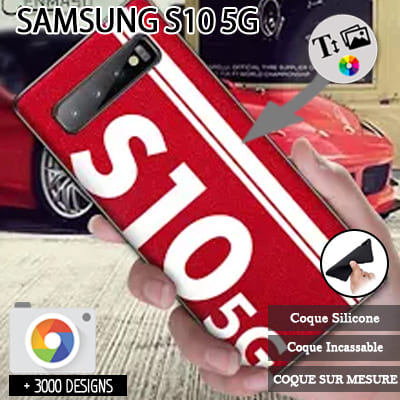 Silicona Samsung Galaxy S10 5g con imágenes