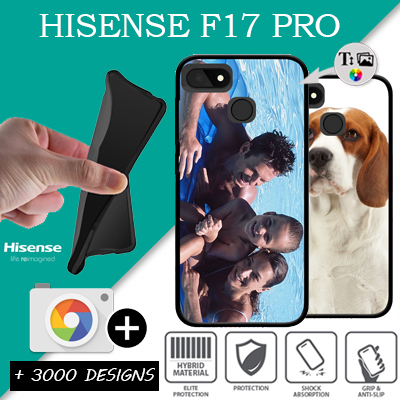 Silicona Hisense f17 pro con imágenes