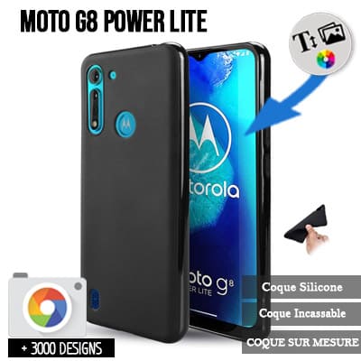 Silicona Moto G8 Power Lite con imágenes