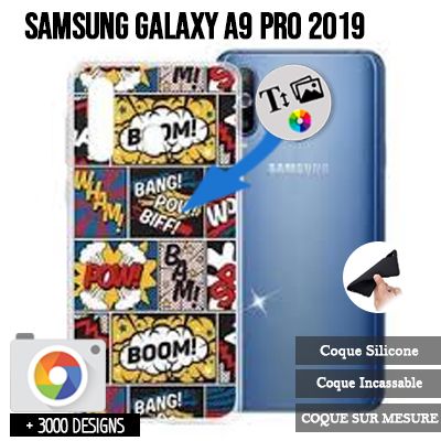 Silicona Samsung Galaxy A9 Pro 2019 / Samsung Galaxy A8s con imágenes