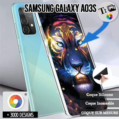 Silicona Samsung Galaxy A03s con imágenes