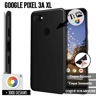 Silicona Google Pixel 3A XL con imágenes