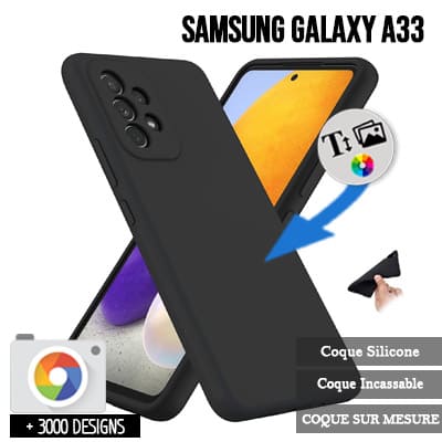 Silicona Samsung Galaxy A33 con imágenes
