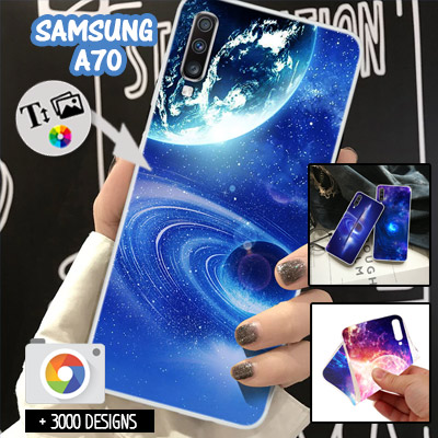 Silicona Samsung Galaxy A70 con imágenes